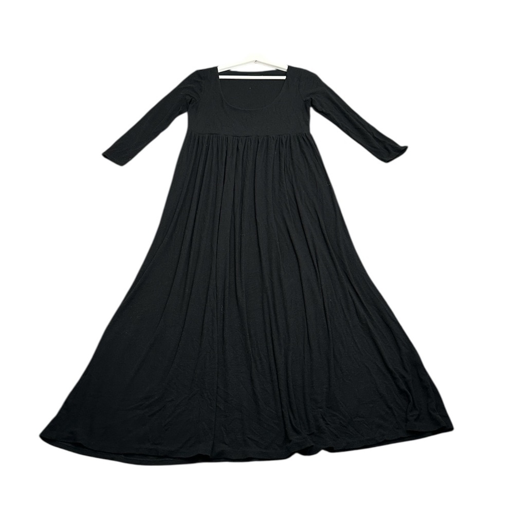 Hatch Black Long Sleeve Maxi Dress